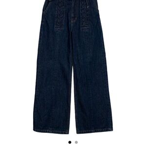 Moussy Wide-Leg Denim Jeans